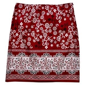 Y2K Low Rise Floral Skirt